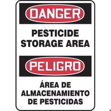 Accuform RESTRICTED AREA SAFETY SIGN UNAUTHORIZE MADM942VP